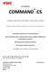 FACE PRINCIPAL COMMAND CS. Suspensão de cápsulas (CS) contendo 360 g/l ou 30,74 % (p/p) de clomazona