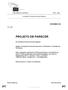 PARLAMENTO EUROPEU Comissão do Desenvolvimento Regional PROJETO DE PARECER. da Comissão do Desenvolvimento Regional