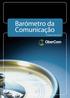 Barómetro da Comunicação 8ª Edição (Março 2012) Dados e Análise