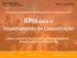 KPIs para o Departamento de Comunicação