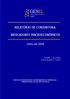 RELATÓRIO DE CONJUNTURA: INDICADORES MACROECONÔMICOS