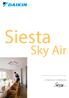 Siesta. Sky Air CATÁLOGO COMERCIAL