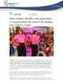 Sesc realiza desfile com pacientes e ex-pacientes de câncer de mama em Caicó e Natal