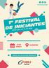 1º FESTIVAL DE INICIANTES