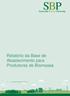 Relatório da Base de Abastecimento para Produtores de Biomassa