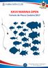 XXVII MARINA OPEN Torneio de Pesca Costeira 2017