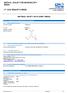 METHYL VIOLET FOR MICROSCOPY MSDS. nº CAS: MSDS MATERIAL SAFETY DATA SHEET (MSDS) SEÇÃO 1: Identificação da substância/mistura e da empresa