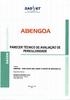 GOA PARECER TÉCNICO DE AVALIAÇÃO PERICULOSIDADE. Empresa: Responsável Técnico: REGINAlDO BESERRA ALVES EngO Segurança no Trabalho CREA 5907-DI PB