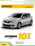 VERSÃO: V15.0 SANDERO. Janeiro/2019. * Parcela mínima de R$ 130,00