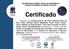 Certificado UNIVERSIDADE FEDERAL RURAL DE PERNAMBUCO UNIDADE ACADÊMICA DE SERRA TALHADA