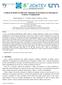 Avaliação do Ruído em Diferentes Tipologias de Pavimentos no Município de Frederico Westphalen/RS