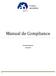 Manual de Compliance. Área de Compliance Versão 4.0