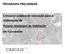 PROGRAMA PRELIMINAR. Concurso público de conceção para a elaboração de Projeto Municipal de Habitação em Carcavelos