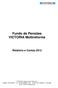 Fundo de Pensões VICTORIA Multireforma Relatório e Contas 2012