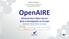 Pedro Príncipe. Serviços de Documentação da Universidade do Minho. OpenAIRE. Infraestrutura Open Access para a Investigação na Europa