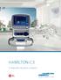 HAMILTON-C3. O respirador de ponta compacto
