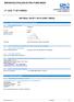 BROMOSULPHALEIN EXTRA PURE MSDS. nº CAS: MSDS MATERIAL SAFETY DATA SHEET (MSDS) SEÇÃO 1: Identificação da substância/mistura e da empresa