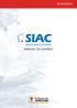 Manual do Usuário. 2 SIAC - Sistema de Atendimento ao Contribuinte