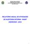 RELATÓRIO ANUAL DE ATIVIDADES DE AUDITORIA INTERNA - RAINT EXERCÍCIO