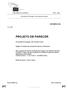 PARLAMENTO EUROPEU Comissão do Emprego e dos Assuntos Sociais PROJETO DE PARECER. da Comissão do Emprego e dos Assuntos Sociais