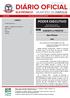 DIÁRIO OFICIAL PODER EXECUTIVO MUNICÍPIO DE ITÁPOLIS ELETRÔNICO GABINETE DO PREFEITO. Atos Oficiais Leis.
