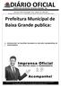 DIÁRIO OFICIAL PREFEITURA MUNICIPAL DE BAIXA GRANDE - BA. Sexta-feira 08 de Junho de 2018 Ano II Edição n 82 Caderno 02