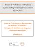 Ensaio de Proficiência em Microbiologia de Alimentos 22ª Rodada Contagem de Estafilococos Coagulase. Positiva em Matriz Leite EP MIB 22/16