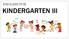 ENGLISH FOR KINDERGARTEN III