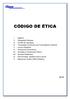 CÓDIGO DE ÉTICA. Rev.00