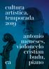 cultura artística, temporada 2019 antonio meneses, violoncelo cristian budu, piano