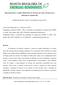 Dimensionamento e Análise Multicritério de Sistemas de Lodos Ativados para o Município de Itajubá-Mg 1