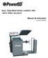MAQ. EQUILIBRAR RODAS CAMIOES 380V. Manual de Instruções TRUCK WHEEL BALANCER. Instructions Manual