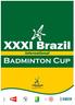 31º Brasil Internacional Badminton Cup