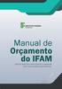 Manual de Orçamento do IFAM
