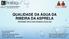 QUALIDADE DA ÁGUA DA RIBEIRA DA ASPRELA PARÂMETROS MICROBIOLÓGICOS