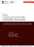 LIBERDADE RELIGIOSA ATAS DO II COLÓQUIO LUSO-ITALIANO SOBRE