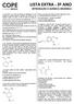 LISTA EXTRA 3º ANO INTRODUÇÃO À QUÍMICA ORGÂNICA