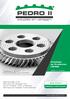 Catálogo de Produtos: H215E. Eletroerosão a Fio Serviços de Usinagem em: C.N.C., Fresas, Torno e Retífica Serviços de medição Tridimensional