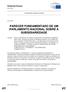 PARECER FUNDAMENTADO DE UM PARLAMENTO NACIONAL SOBRE A SUBSIDIARIEDADE