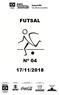 FUTSAL Nº 04 17/11/2018