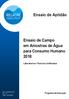 Ensaio de Aptidão. Ensaio de Campo em Amostras de Água para Consumo Humano Laboratórios e Técnicos Certificados. Programa de Execução