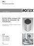 ROTEX HPSU compact (V5) Manual de instalação e de