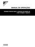 MANUAL DE OPERAÇÕES. Unidade interior para o sistema de bomba de calor ar/água e opções EKHBH008BA EKHBX008BA