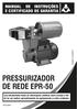 PRESSURIZADOR DE REDE EPR-50