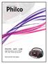 PH299i MP3 USB Rádio FM estéreo com CD Player, MP3, USB, Cartão de Memória. Manual de Instruções