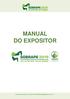 MANUAL DO EXPOSITOR. Secretaria Executiva: (21)