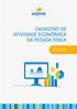 CADASTRO DE ATIVIDADE ECONÔMICA DA PESSOA FÍSICA (CAEPF) Instrução Normativa da Receita Federal do Brasil nº de 10 de setembro de 2018