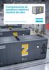 Compressores de parafuso rotativos isentos de óleo ZR/ZT (FF) & ZR/ZT VSD (FF)