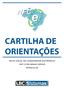 CARTILHA DE ORIENTAÇÕES