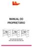 MANUAL DO PROPRIETÁRIO